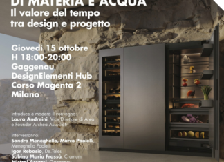Percorsi di materia e acqua. Il valore del tempo tra design e progetto