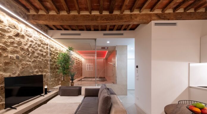 Loft SPA: un’architettura da abitare, solo per due
