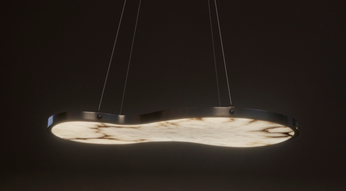 Fabula, nuova sospensione in alabastro che trasforma la pietra in luce fabula