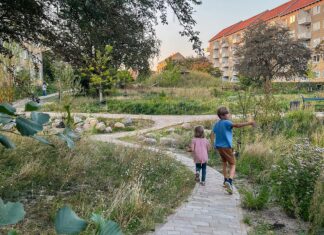 Grønningen-Bispeparken: la forma del parco segue la natura