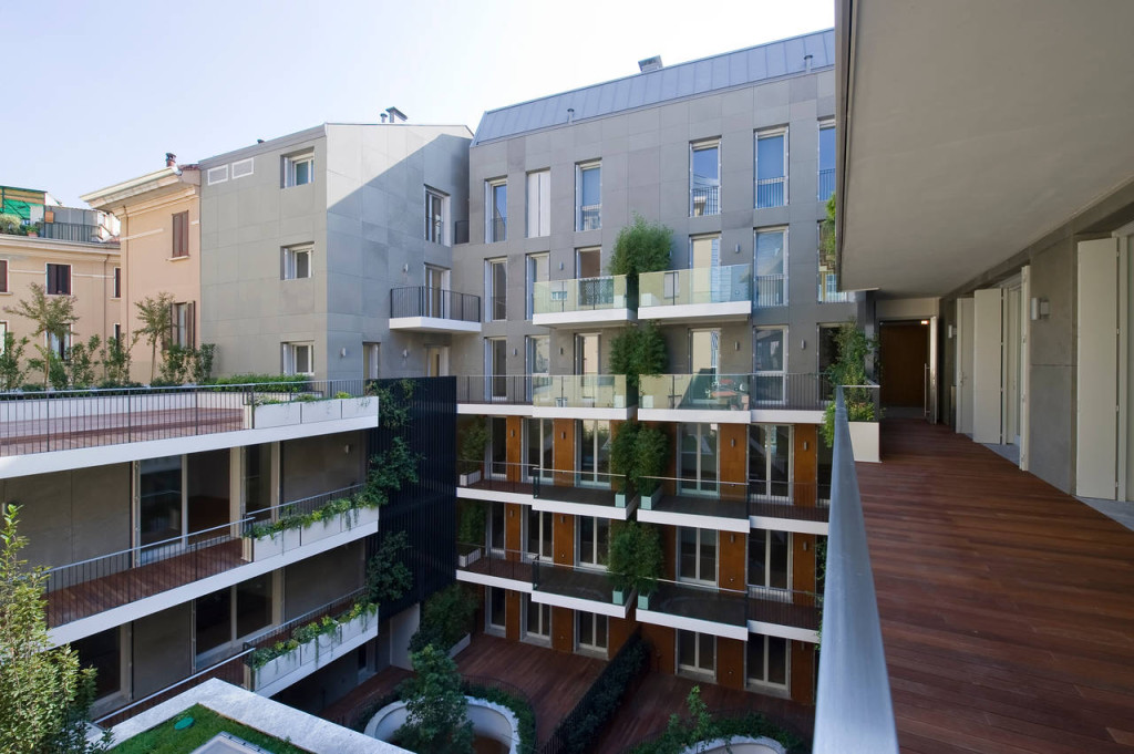 Complesso in viale Monte Grappa a Milano (photo by Moreno Maggi)