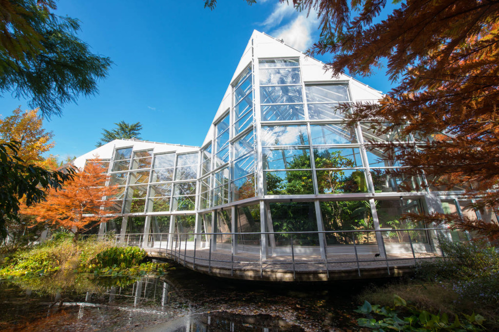 La serra dei Giardini di Castel Trauttmansdorff a Merano