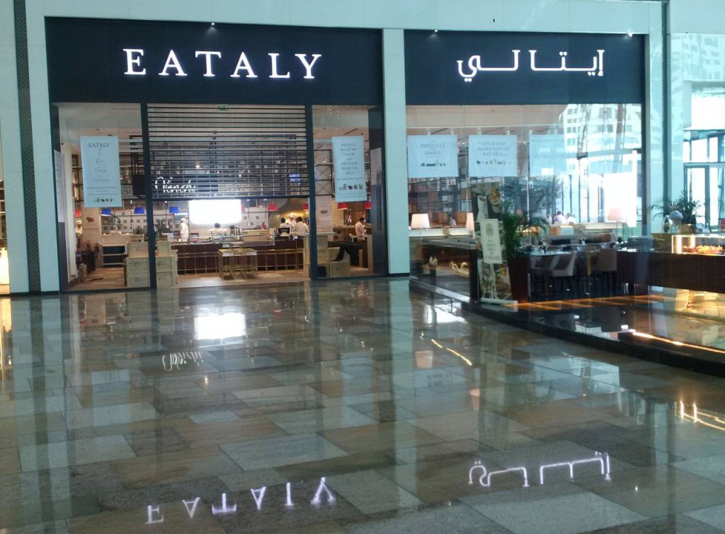 Ceramiche Caesar per Eataly a Dubai