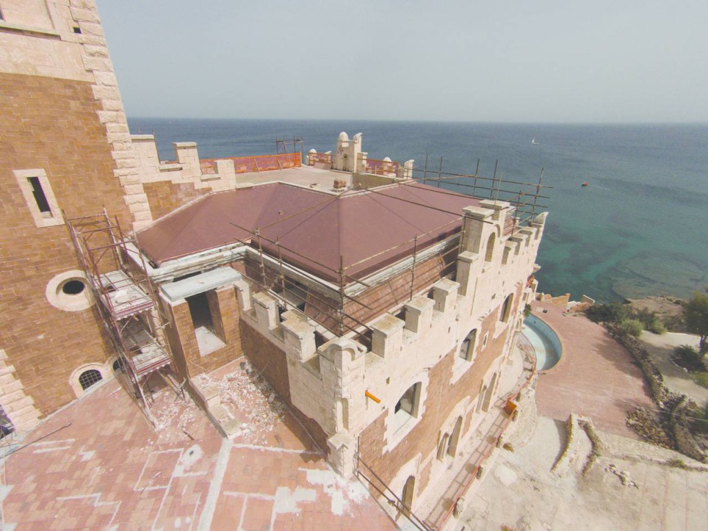 Flag Copper Art® per la ristrutturazione del Castello Tafuri a Siracusa
