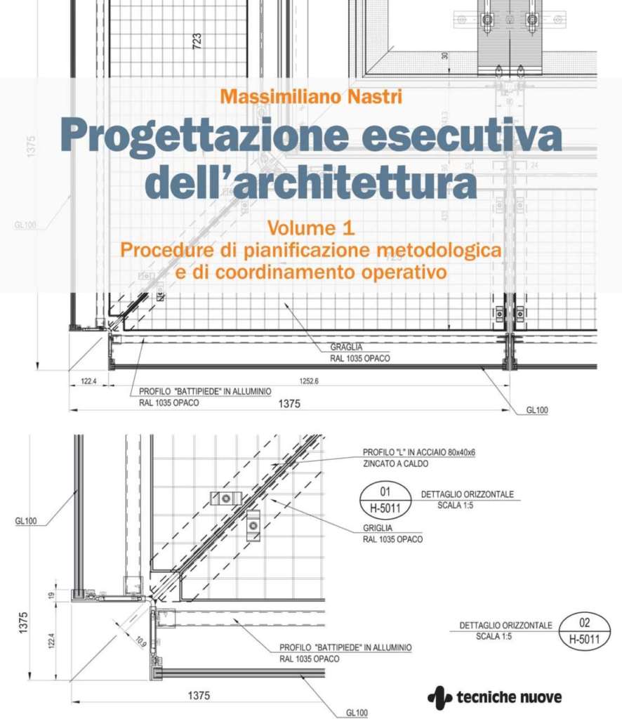 Cover libro progettazione esecutiva