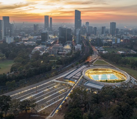 Myrtha Pools per il Paramatta Aquatic Centre di Sydney