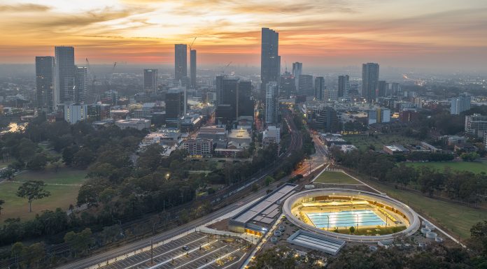 Myrtha Pools per il Paramatta Aquatic Centre di Sydney