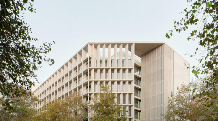 Greenh@use 140 Social Housing, Peris+Toral Arquitectes, L3J Tècnics Associats, Barcellona, Spagna