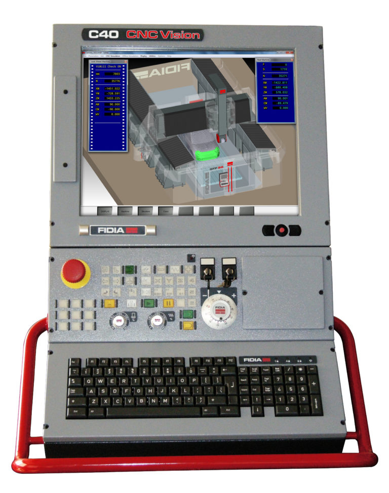 Controllo numerico C40 Vision e ViMill