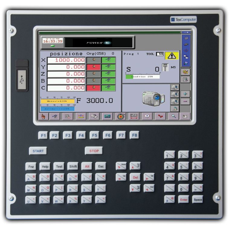 Power K: 3-4 assi interpolati con precisione nanometrica