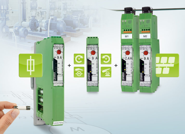 Contactron, protezione da cortocircuito integrata e intergrazione in reti Bus