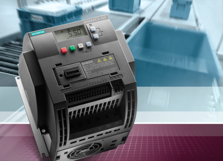 Siemens presenta il nuovo inverter Sinamics V20 per applicazioni basic