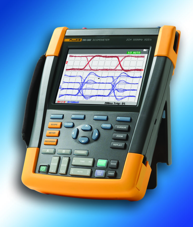 Il primo oscilloscopio portatile in grado di raggiungere i 500 MHz
