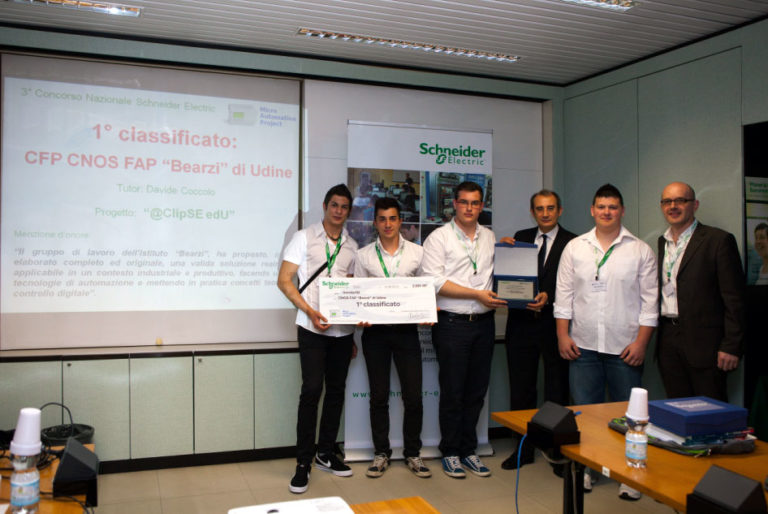 Schneider Electric premia i progetti di automazione