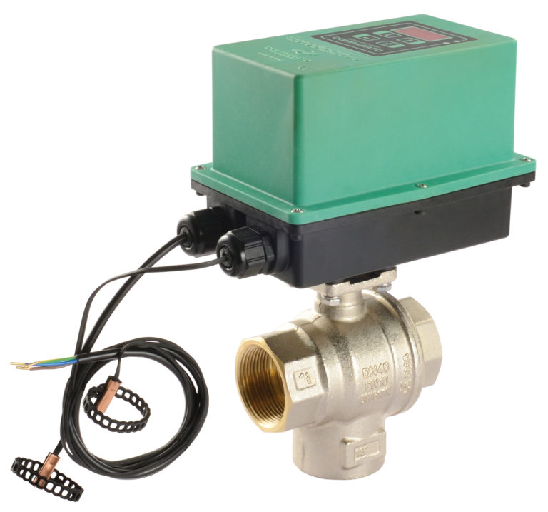 Valvole miscelatrici/termoregolatrici con programma di disinfezione da batterio della legionella