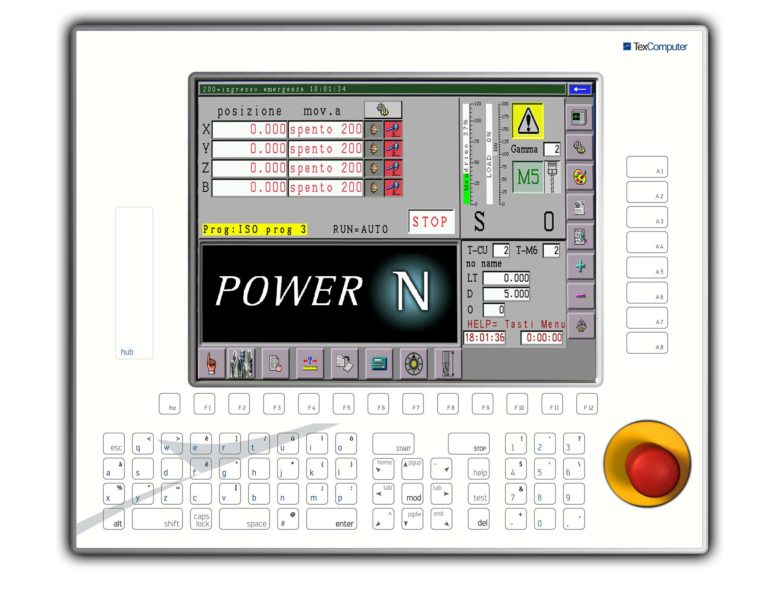 POWER N: assi interpolati con precisione nanometrica