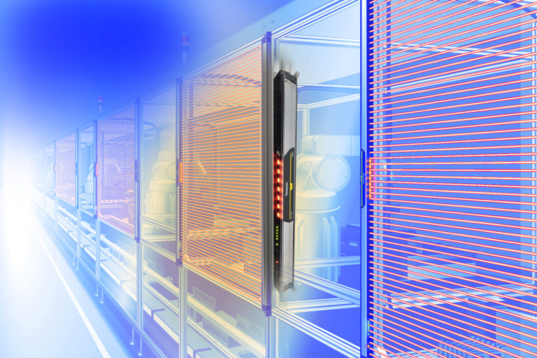 Barriera ultacompatta SF4B-C, gamma elettromeccanica di sicurezza SG