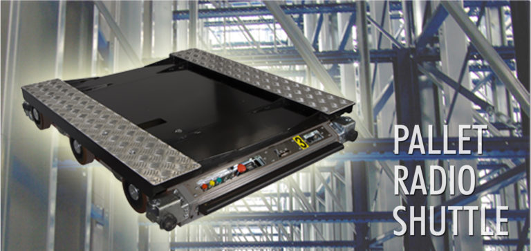 Radioshuttle semiautomatico con tecnologia a radiofrequenza