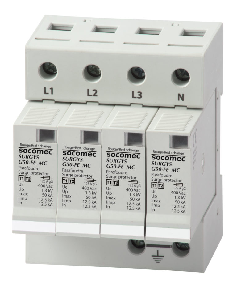 Socomec, nuovi scaricatori di sovratensioni SURGYS