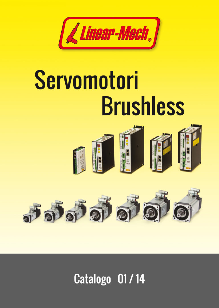 Nuovo catalogo Servomotori Brushless