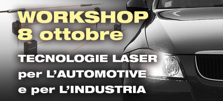 Conferenza sui Laser per Telemetria e Marcatura – 8 Ottobre 2014