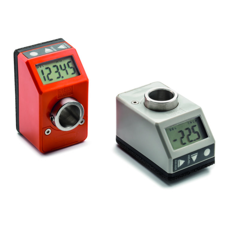 Indicatore di posizione elettronico a comando diretto con alimentazione a batteria