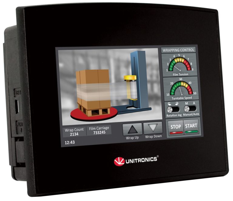 SAMBA, il micro PLC con HMI a colori, touchscreen ora anche a 4,3″