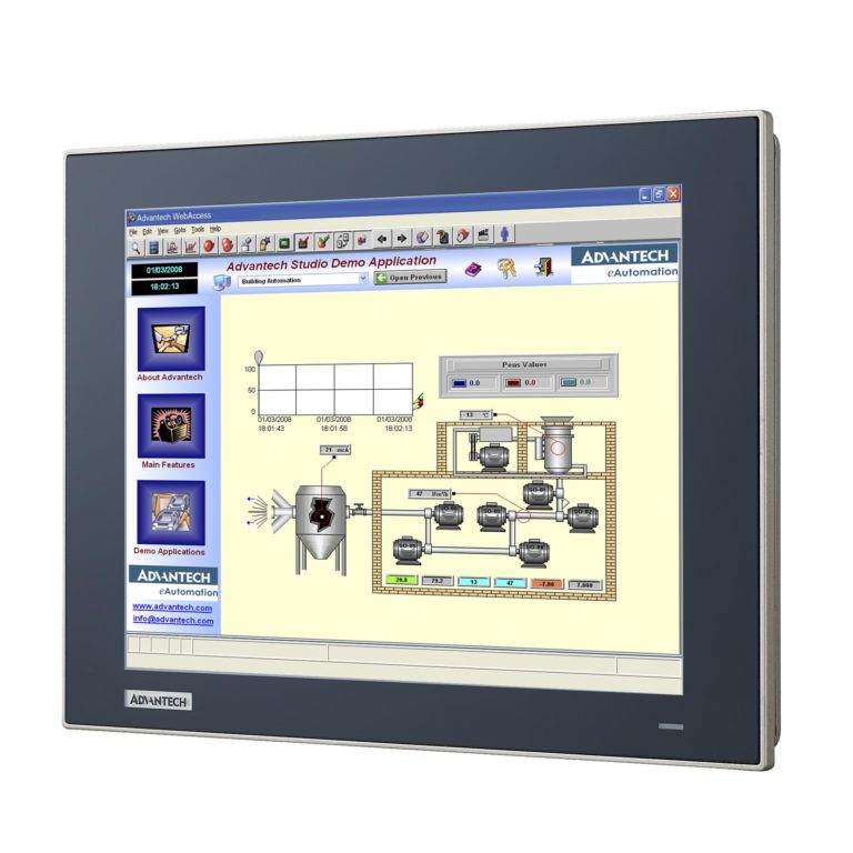 Advantech lancia il nuovo TPC (Touch Panel Computer) truly flat e a basso consumo