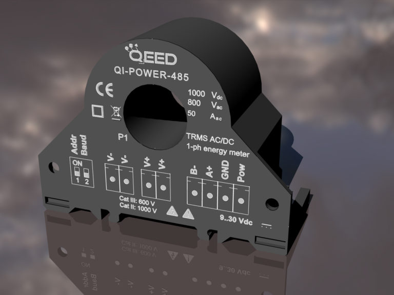 Power Meter monofase QI-POWER-485 di QEED