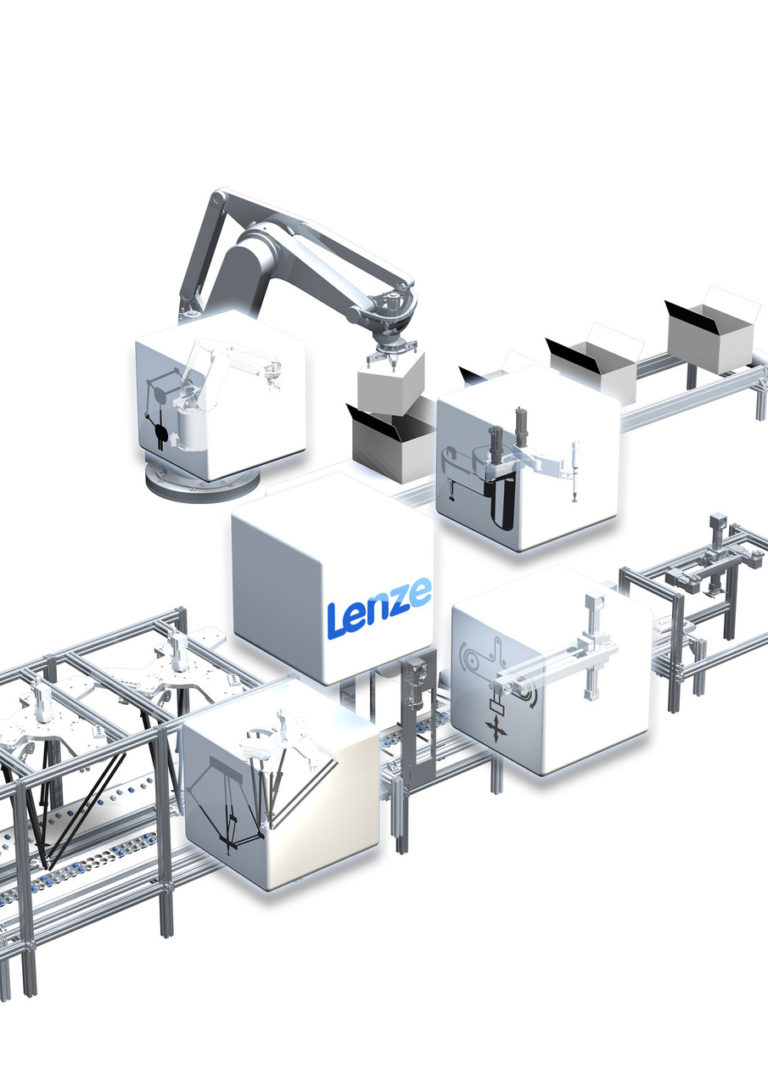 Con Lenze i robot si integrano più facilmente nell’impianto
