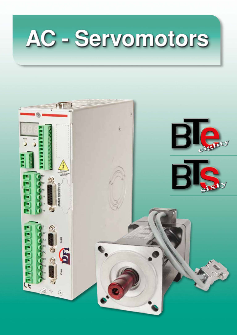 Servomotore Serie BT/BP TEM Electric Motors