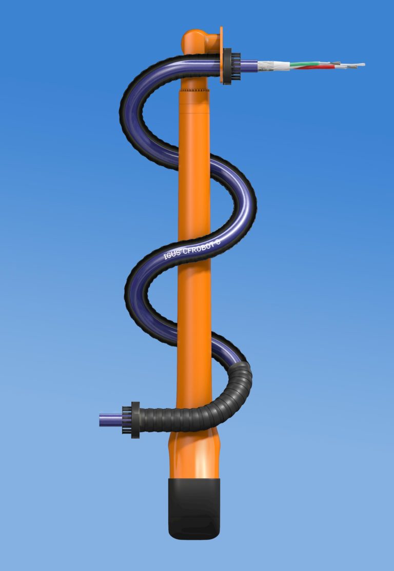 Cavi igus per la robotica – Affidabilità prevedibile per l’Ethernet industriale