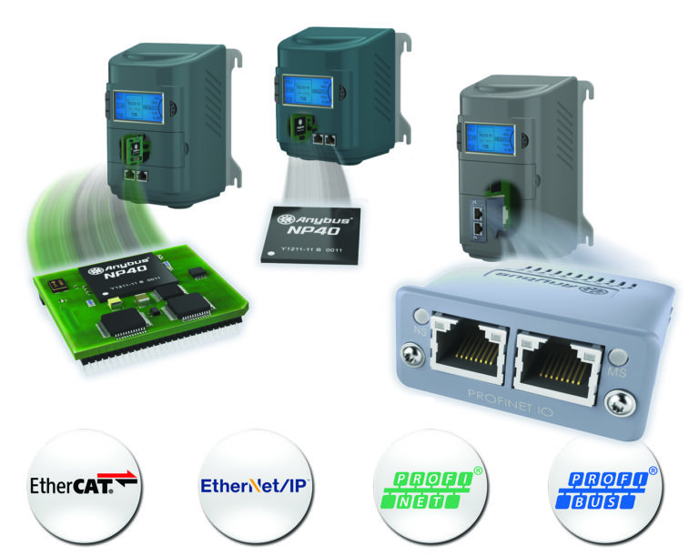 Gestire i profili drive o motion per qualsiasi rete con Anybus CompactCom