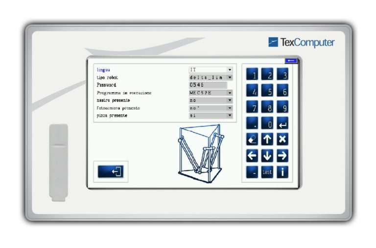 Power J  7” Compact Tex Computer