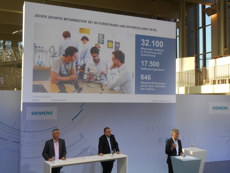 Ricerca, sviluppo e innovazione sono elementi trainanti per Siemens