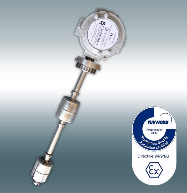 IEG-IEXD E IEG-CRXI: I livellostati certificati “Atex”  precisione e sicurezza raggiungono i massimi livelli