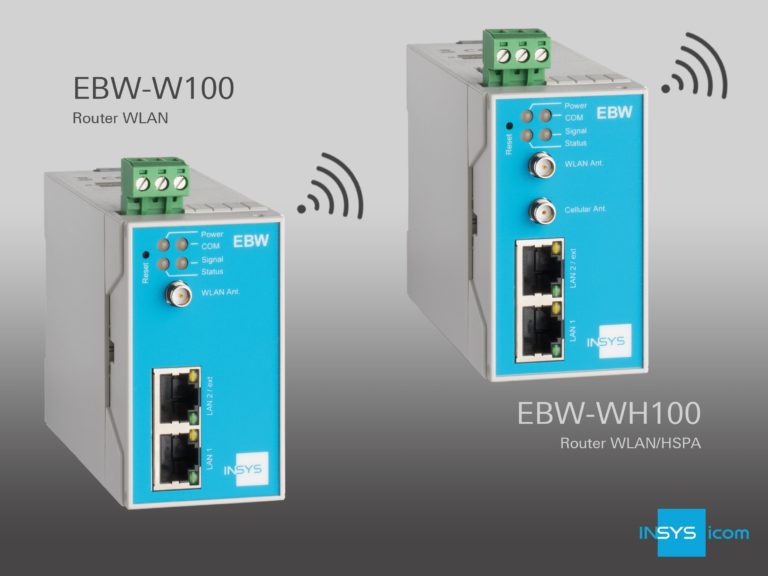 INSYS icom rende disponibili i router EBW con la funzione punto di accesso WLAN