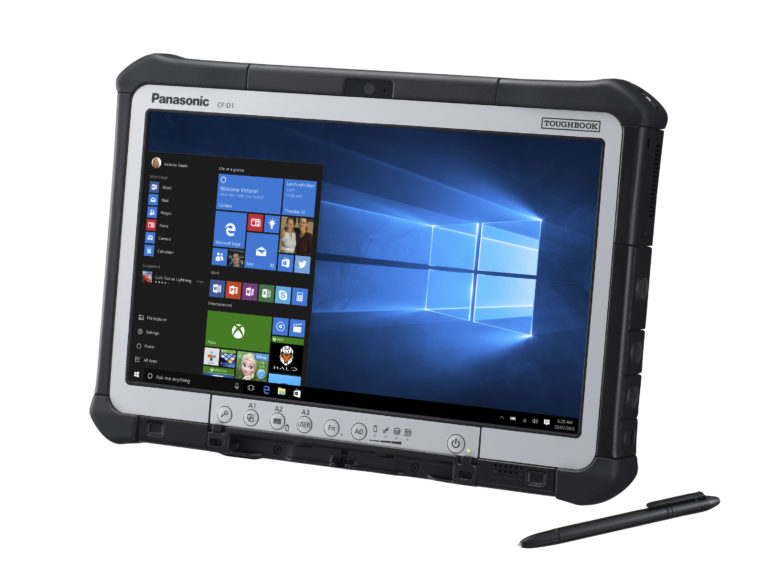 Panasonic potenzia il tablet industriale Toughbook cf-d1