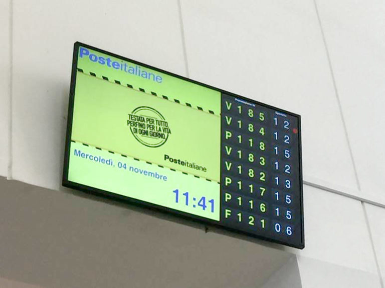 Poste Italiane sceglie Via Technologies per semplificare la gestione delle code