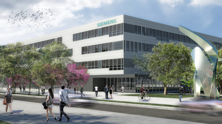 Siemens: posata la prima pietra del nuovo headquarter italiano