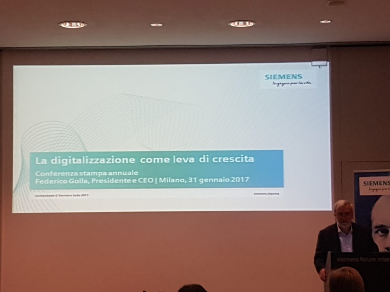 Siemens Italia: +7% e focus sul digitale