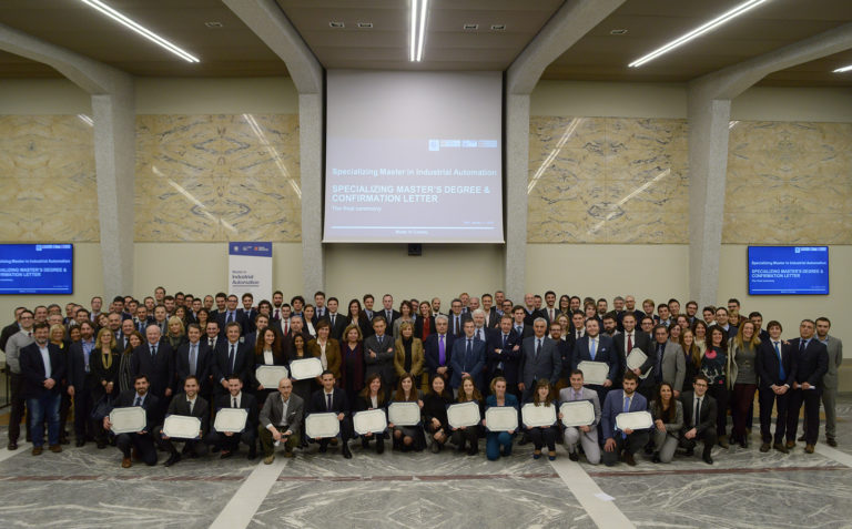Al via la VI edizione del Master per i futuri specialisti dell’automazione e dell’Industry 4.0