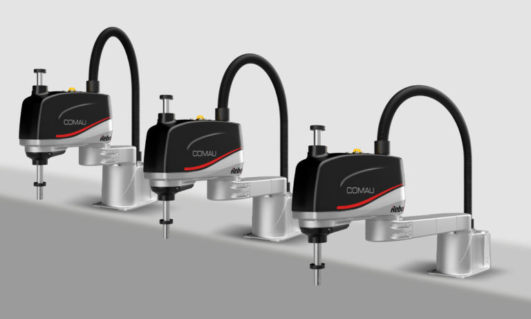 I nuovi robot Comau in mostra a MECSPE 2017