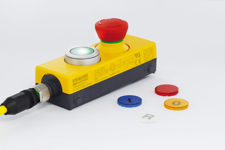 Pulsanti EMERGENCY STOP e RESET