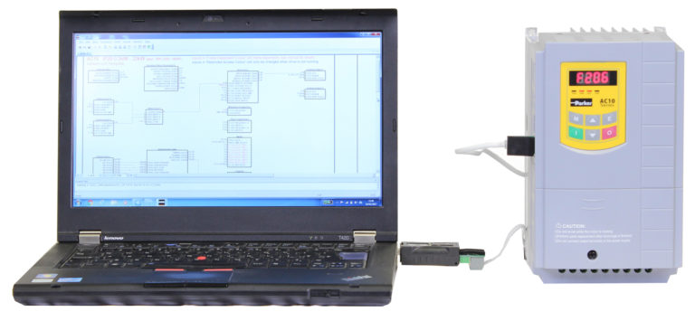 Un software avanzato per programmare inverter Parker Hannifin