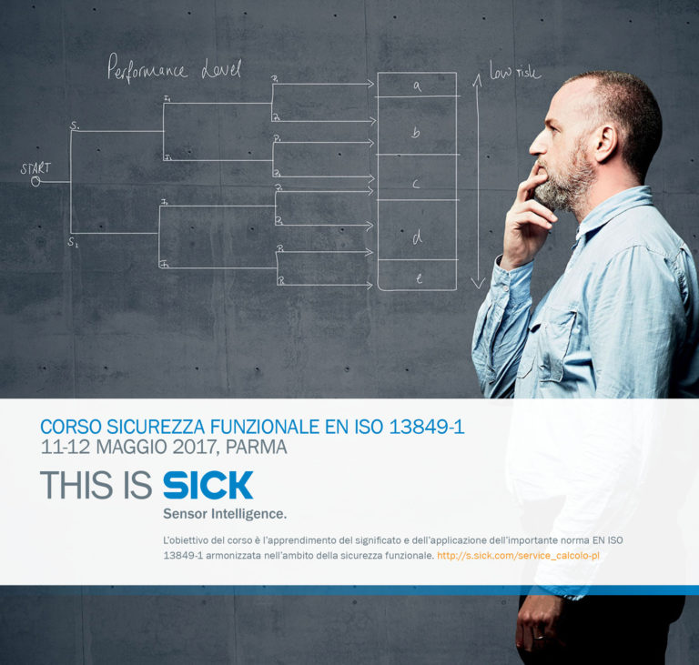 Un Workshop sulla EN ISO 13849-1, SICK ne svela i segreti