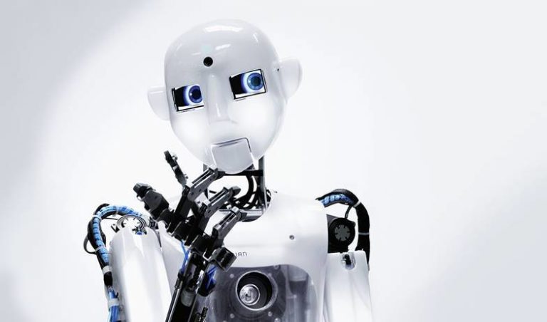 Festo al Technology Hub con il droide RoboThespian