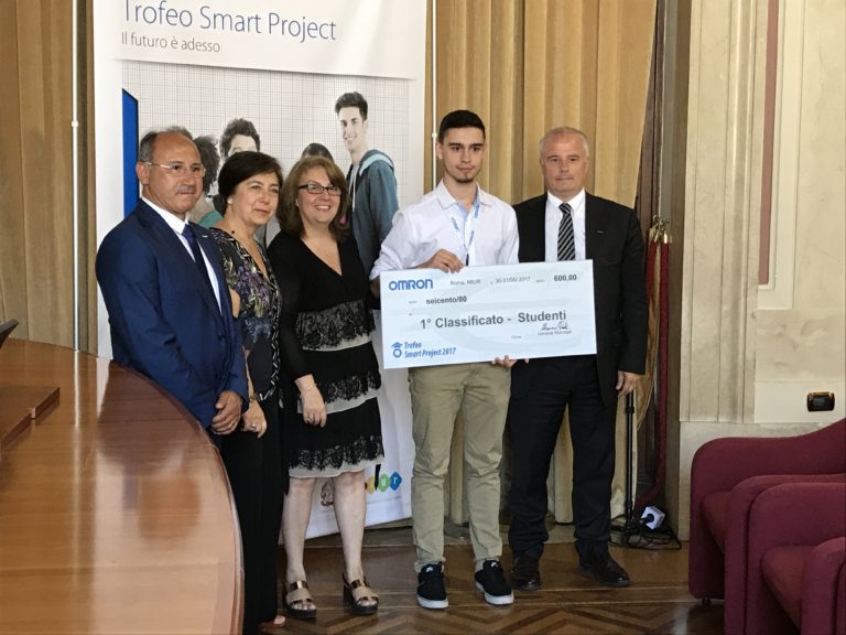 Smart Project Omron: Matteo Cosentino vincitore della decima edizione