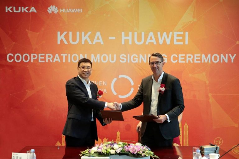 Huawei e Kuka: protocollo d’intesa per lo smart manufacturing
