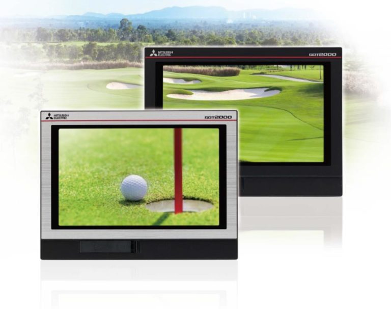 Nuovi pannelli Mitsubishi GOT2000 Widescreen